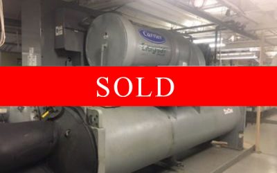 CARRIER - 400 Ton Water Cooled Chiller