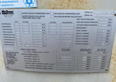 DAIKIN – 160 Ton Air Cooled Chiller